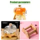 【Ready Stock】Dispenser Kulkas Mini Jus 1 Liter Kaca Tempat Jus Dispense Minuman Jus Kaca Jus Water Dispenser. 