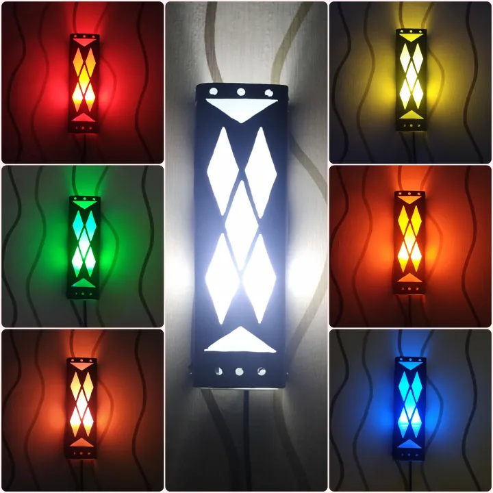 Lampu Hias Dinding Tembok Tempel Meja Kamar Tidur Minimalis Ukir Pvc Handmade Dtm01 Lazada Indonesia