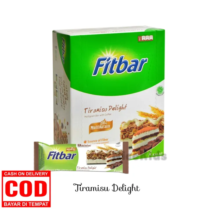 Fitbar Cemilan Instan Untuk Diet 1 Box Isi 12pcs Lazada Indonesia