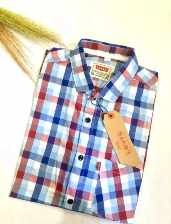 kemeja harga //kemeja levis vlanel pria terbaru //baju kemeja pria kekinian  bayar ditempat//