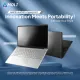 「Garansi Resmi 」AMOLI Pink / Hitam/ Silver Asli Baru Laptop gaming RAM 8GB + SSD 256GB 15.6"IPS Intel N4000 /N5095 Gratis Instalasi Windows 11 + office Tipis Dan Portabel desain grafis  hp laptop hp kunci sidik jari laptop. 