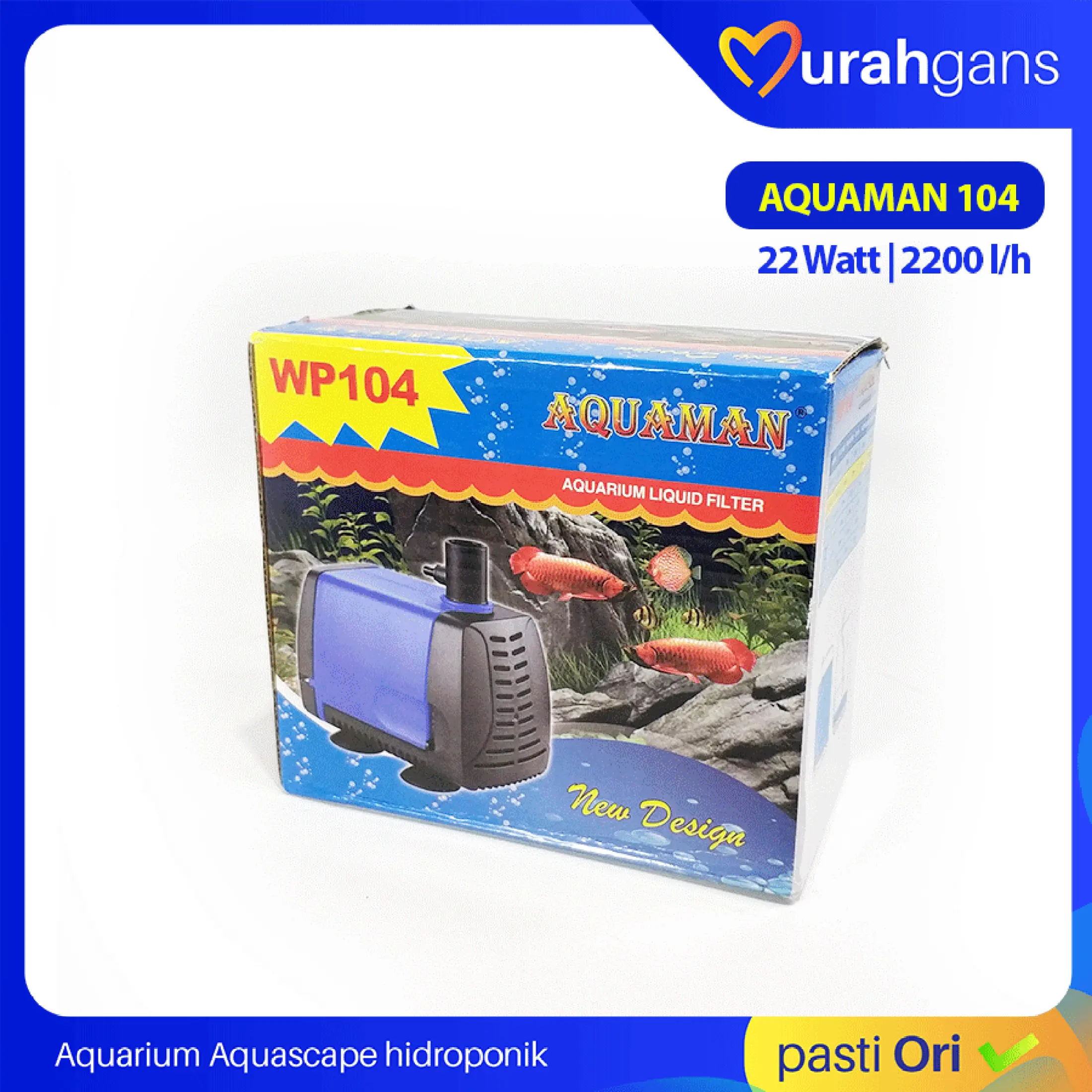 Pompa Air Aquarium Aquaman Wp 104 Promo Lazada Indonesia