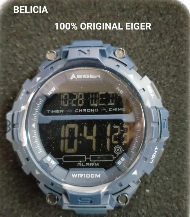 Jam Tangan Sporty Glastonbury 100 Original Digital Kedap Air Hingga Kedalaman 100 M Lazada Indonesia