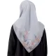 Elzatta Hijab Kerudung Jilbab Segiempat Segi empat Scarf Motif Premium Obelia Series. 