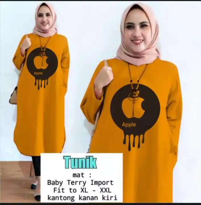 Download Tunik Jumbo Apple Tunik Wanita Terbaru Lazada Indonesia