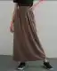 Rok panjang cargo premium korean style / Rok wanita kekinian bahan crinkle airflow jumbo terbaru. 