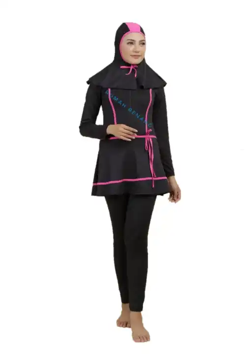 Baju Renang Muslimah Dewasa Baju Renang Wanita Muslim Baju Renang Perempuan Remaja Rmd 10 Lazada Indonesia