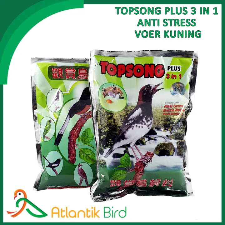 Atlantik Bird Topsong Plus 3 In 1 Coklat Anti Stress Extra Power Pure Honey Plus Bee Voer Pakan Burung Pellet Pakan Burung Lazada Indonesia<script async src=