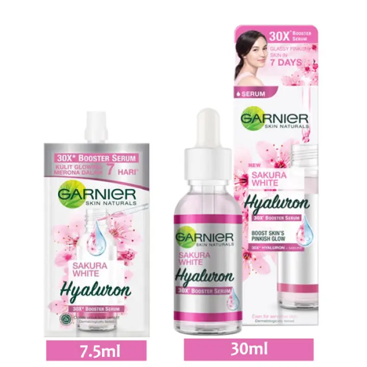 Garnier Sakura White Hyaluron 30x Booster Serum Pink Lazada Indonesia