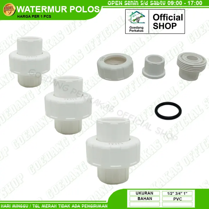 Watermur Polos Pvc Non Drat Cisal 1/2