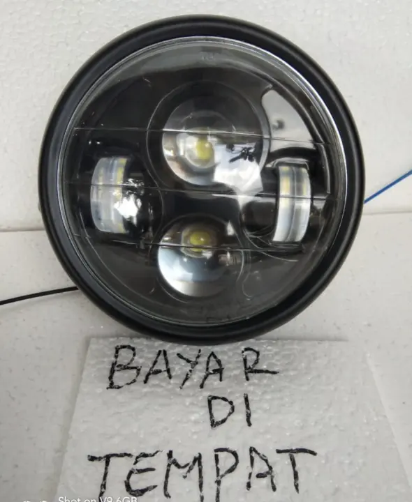 Lampu Pesek Depan Cb Gl Daymaker Replika Harley 6 In Lazada Indonesia