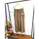 Rok panjang cargo premium korean style / Rok wanita kekinian bahan crinkle airflow jumbo terbaru. 