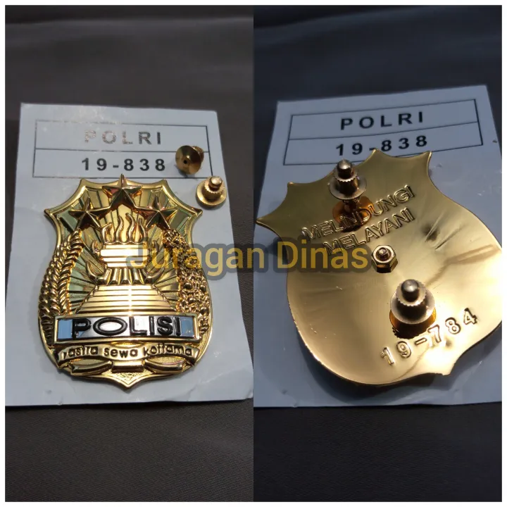 Tanda Kewenangan Polri Pdh Polisi Jatah Asli Original Non Braso Police Lazada Indonesia<script async src=