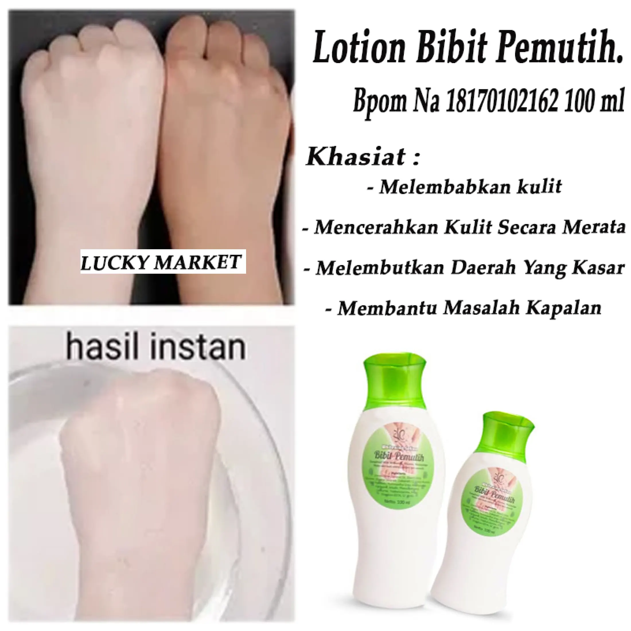 Lotion Badan Permanen Bpom Lotion Pemutih Seluruh Tubuh 3x Pemakaian Permanen Bpom Pemutih Cepat Original Pemutih Cepat Herbal Alami Handbody Manjur Langsung Putih Pemutih Cepat Aman Bpom Bukan Lotion Vampire Bukan Castella Lm Cod Lazada Indonesia