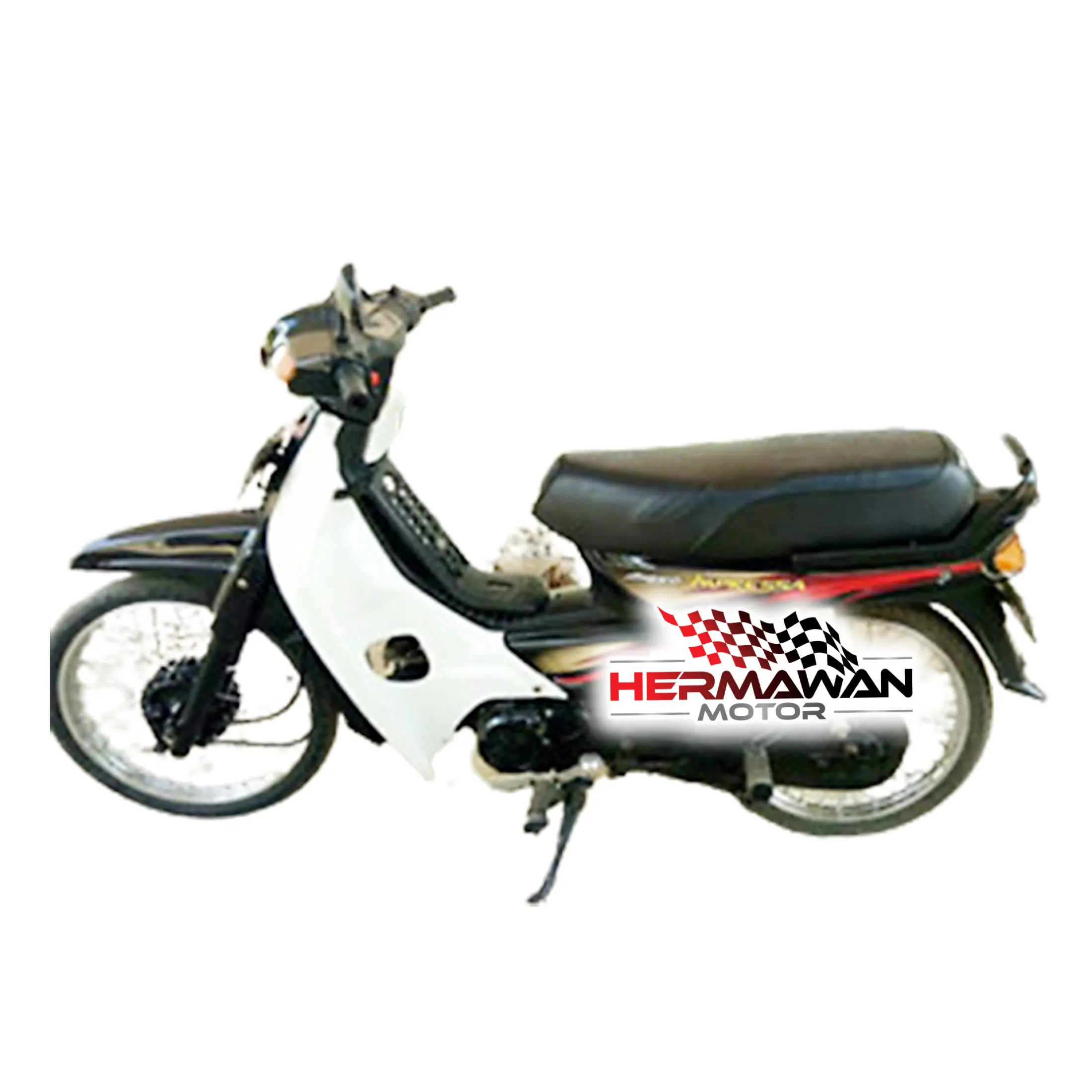 HMR Striping Honda Astrea Grand Impressa 1997 1998 Stiker Body Standar Hitam Merah Lazada Indonesia