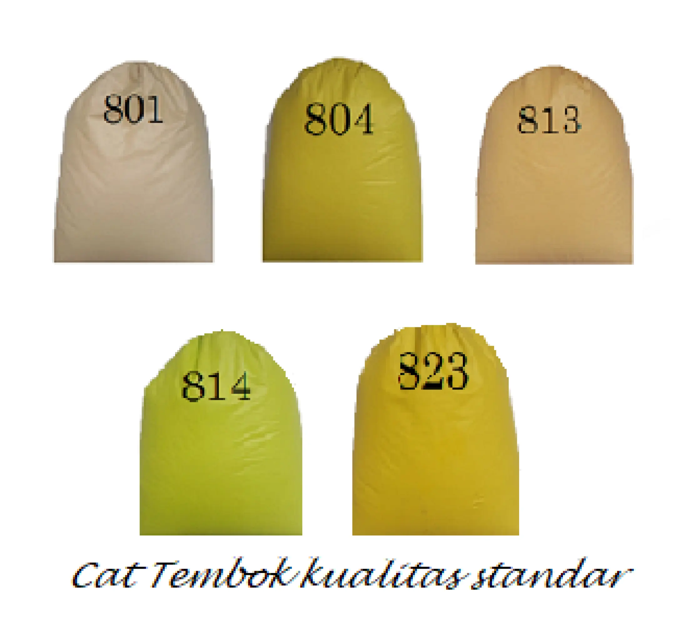 Cat Tembok Kiloan Pilihan 5 Warna Kualitas Standar 1kg Warna Warna Cream Muda Warna Lemon Warna Hijau Cermei Warna Kuning Canary Lazada Indonesia