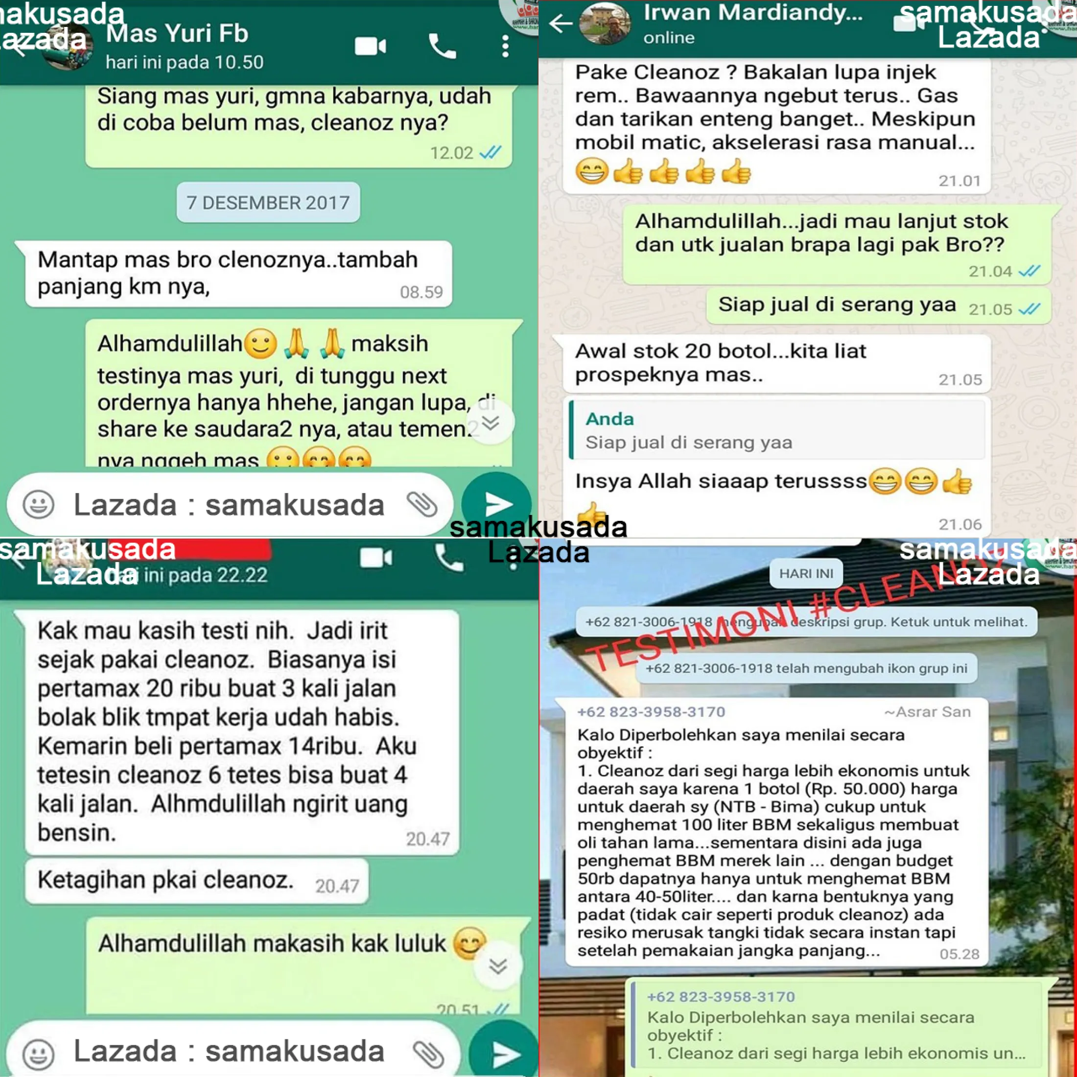 Cleanoz Penghemat Bbm Arli Kurnia By Dexon1 Lazada Indonesia