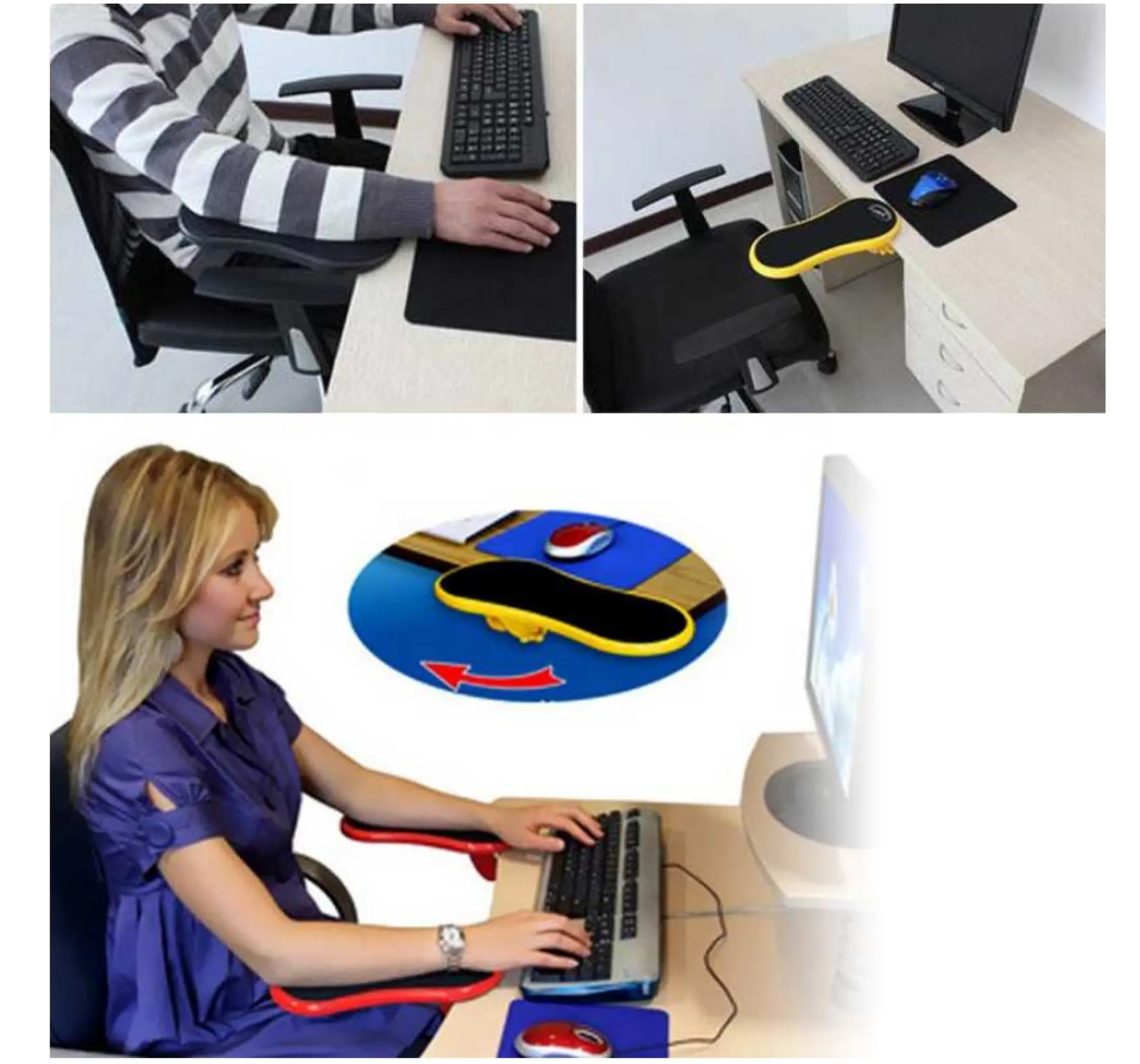 Sandaran Tangan Meja Kerja Komputer Arm Rest Pad 91526 Black Hitam Computer Workbench Armrest Tempat Menyandarkan Hand Desain Ergonomis Mencegah Ketegangan Meningkatkan Sirkulasi Darah Aman Keren Berkualitas Lazada Indonesia