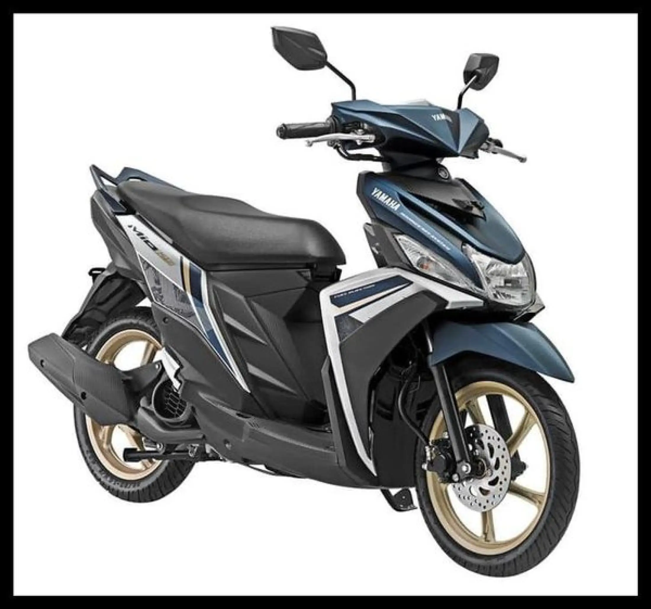 Stiker Striping Motor Yamaha Mio M3 125 2018 Putih Biru Lazada Indonesia