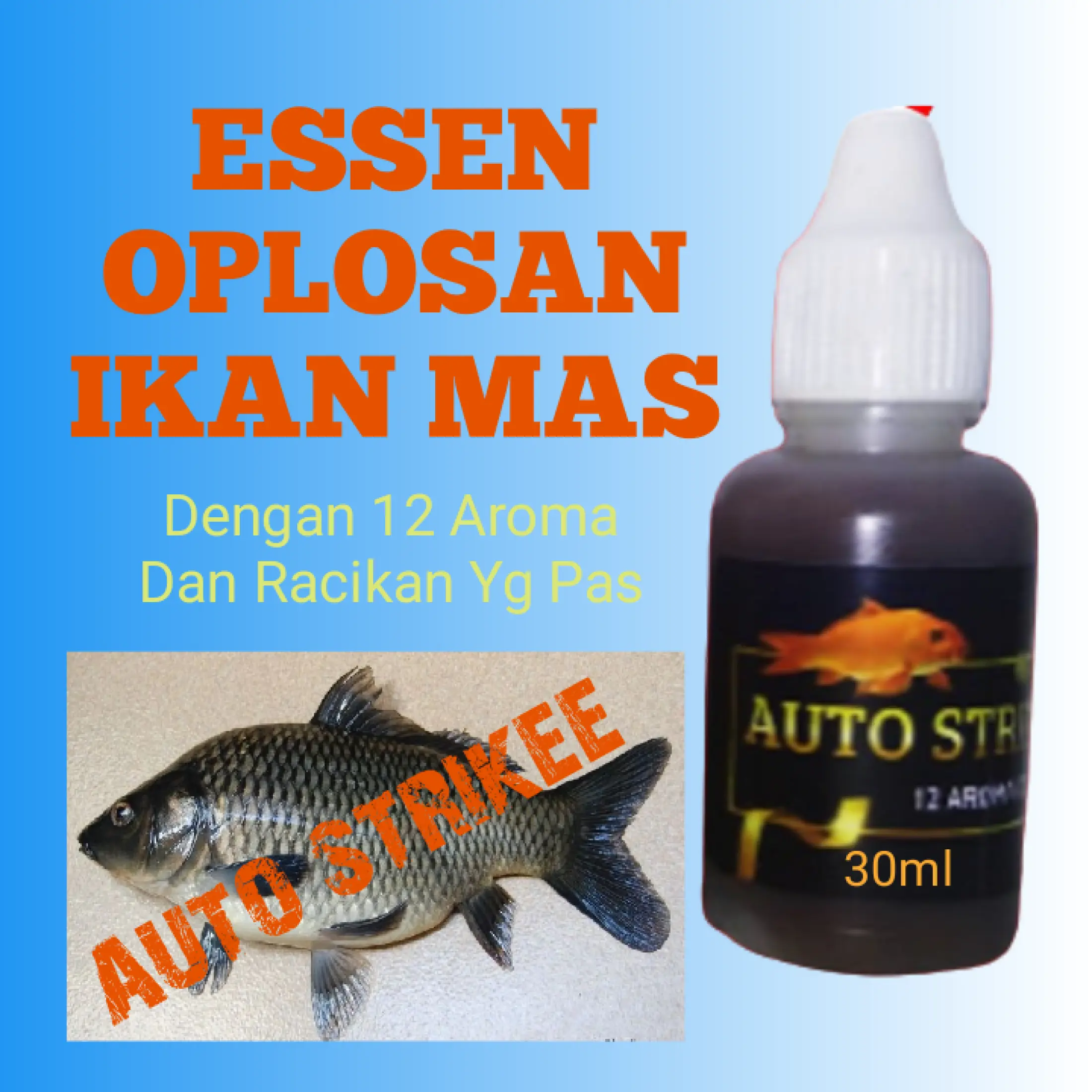 Essen Oplosan Esen Dengan 12 Aroma Dan Takaran Racikan Pas Cocok Untuk Umpan Ikan Mas Nila Lele Lazada Indonesia<script async src=