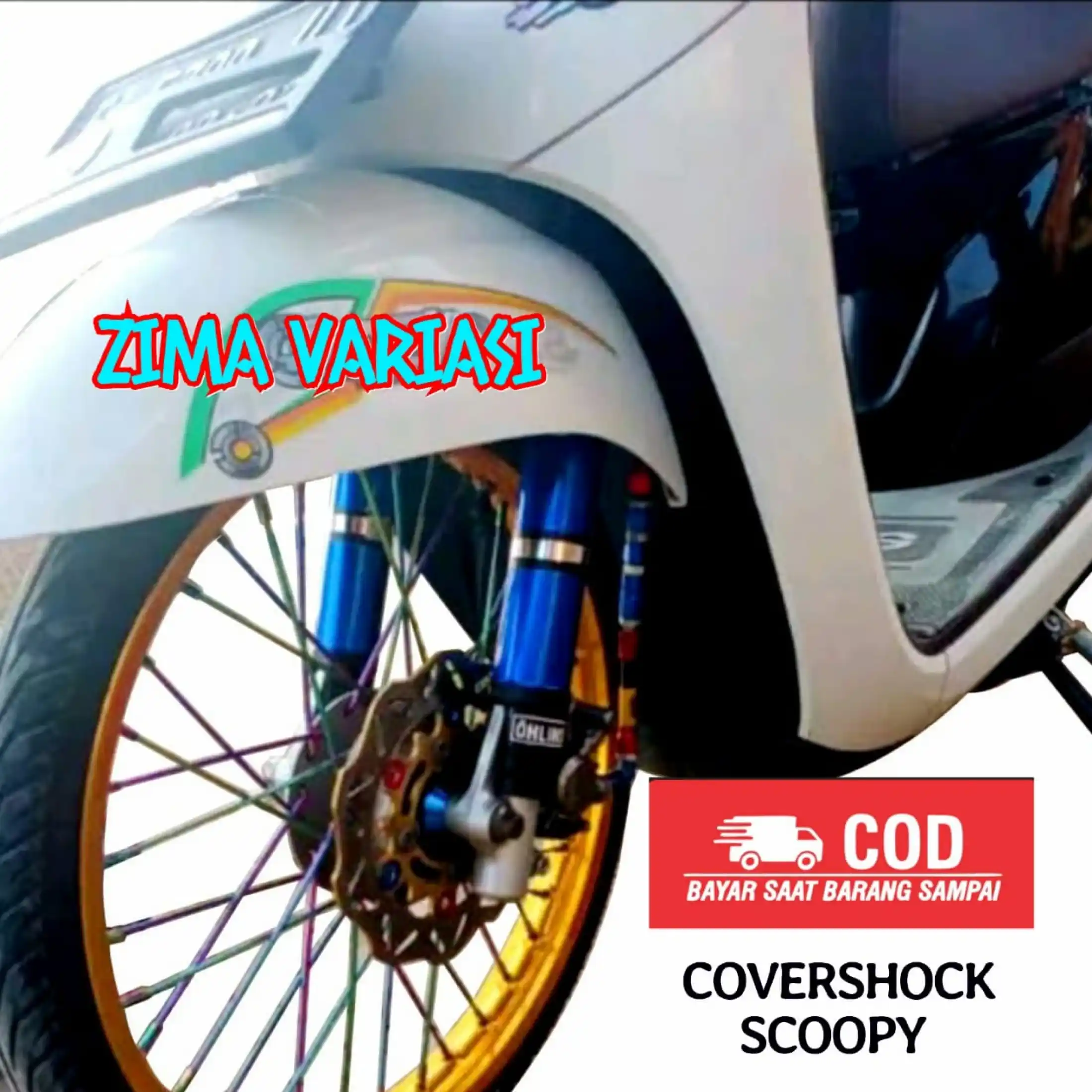 Covershock Motor SCOOPY Modifikasi Motor SCOOPY Variasi SCOOPY Lazada Indonesia