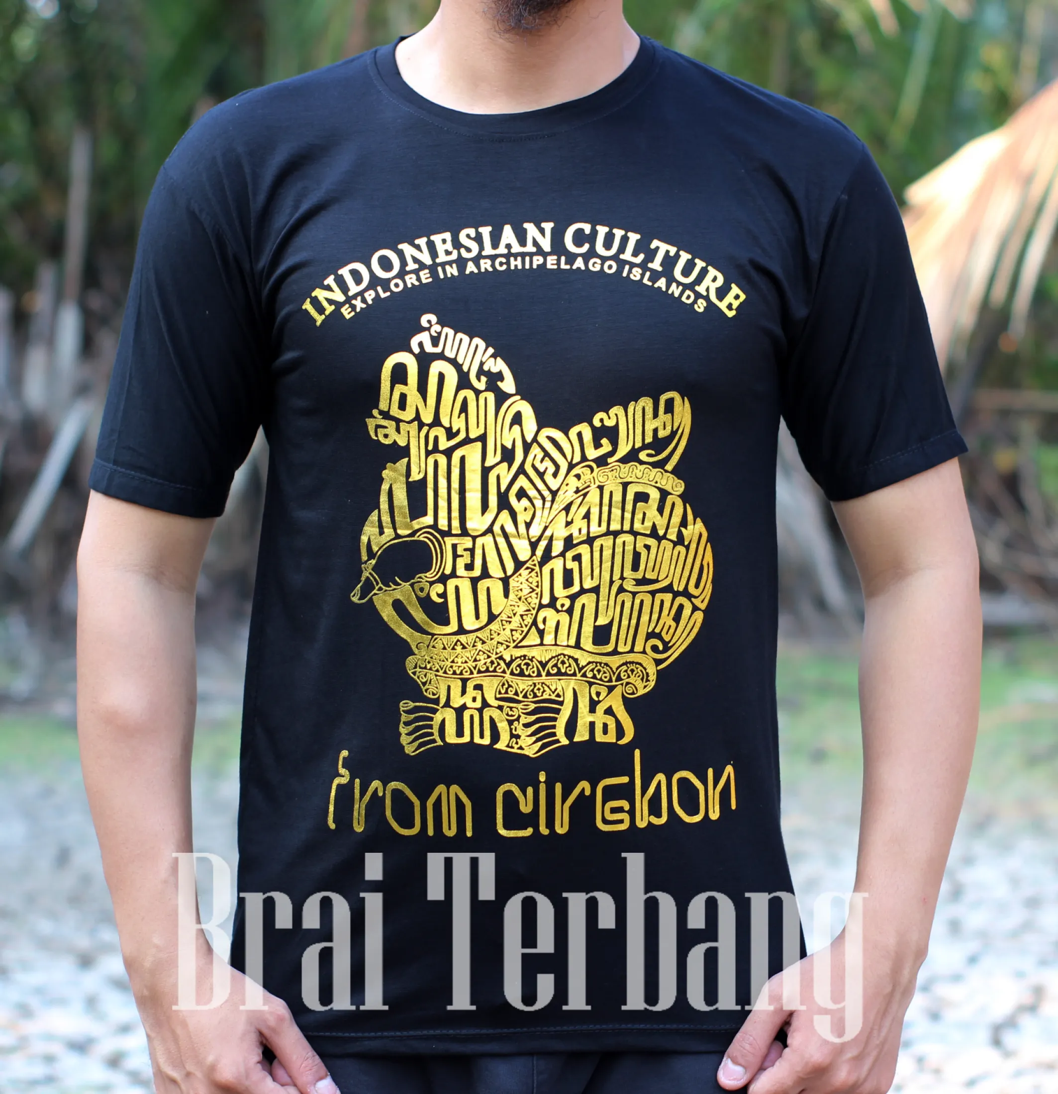 Kaos Spandek Kaligrafi Islam Model Wayang Semar Lazada Indonesia