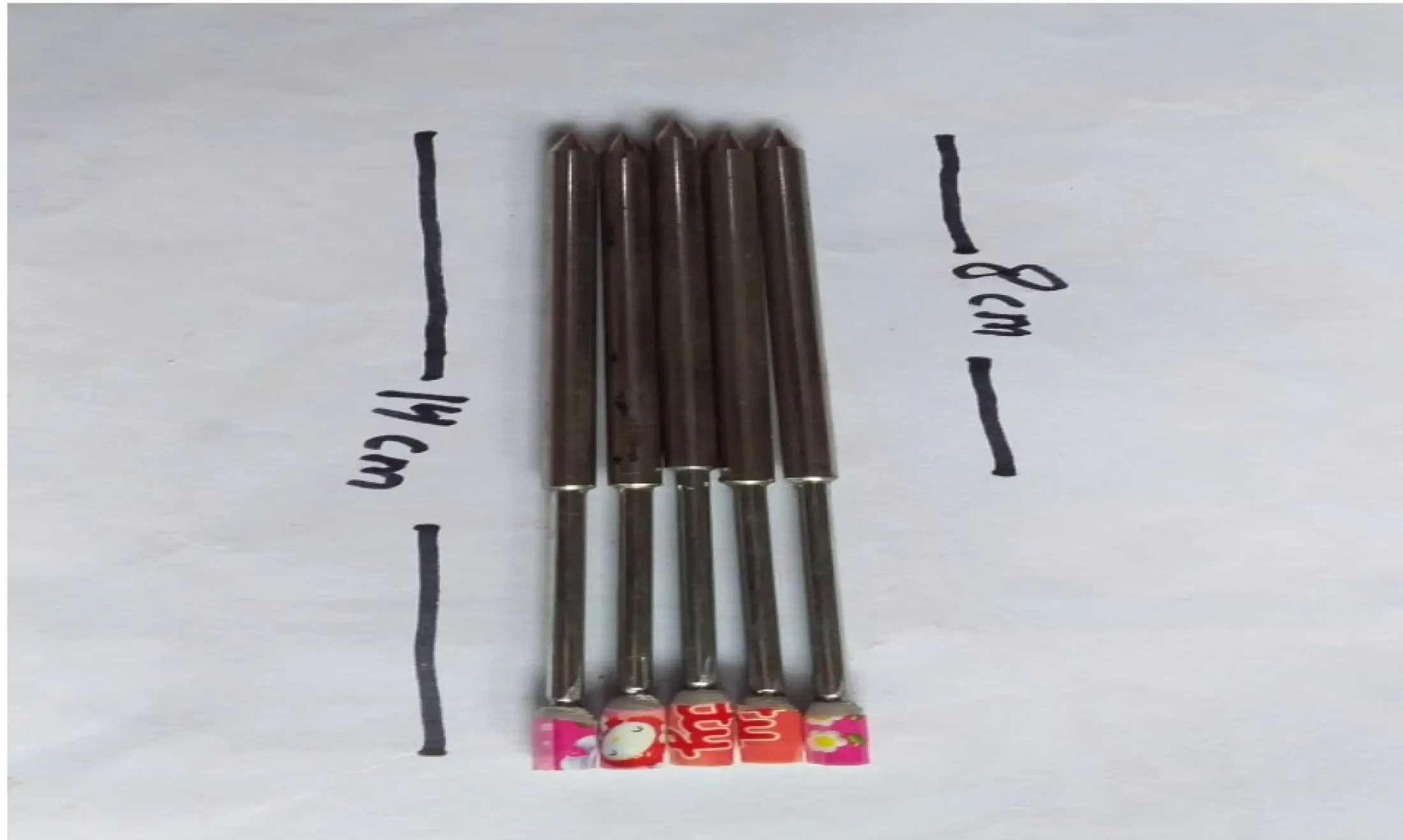 10pcs Mata Paser Ikan Kepala 4 5mm Panjang 8 Cm Rok 5mm Panjang 14cm Lazada Indonesia