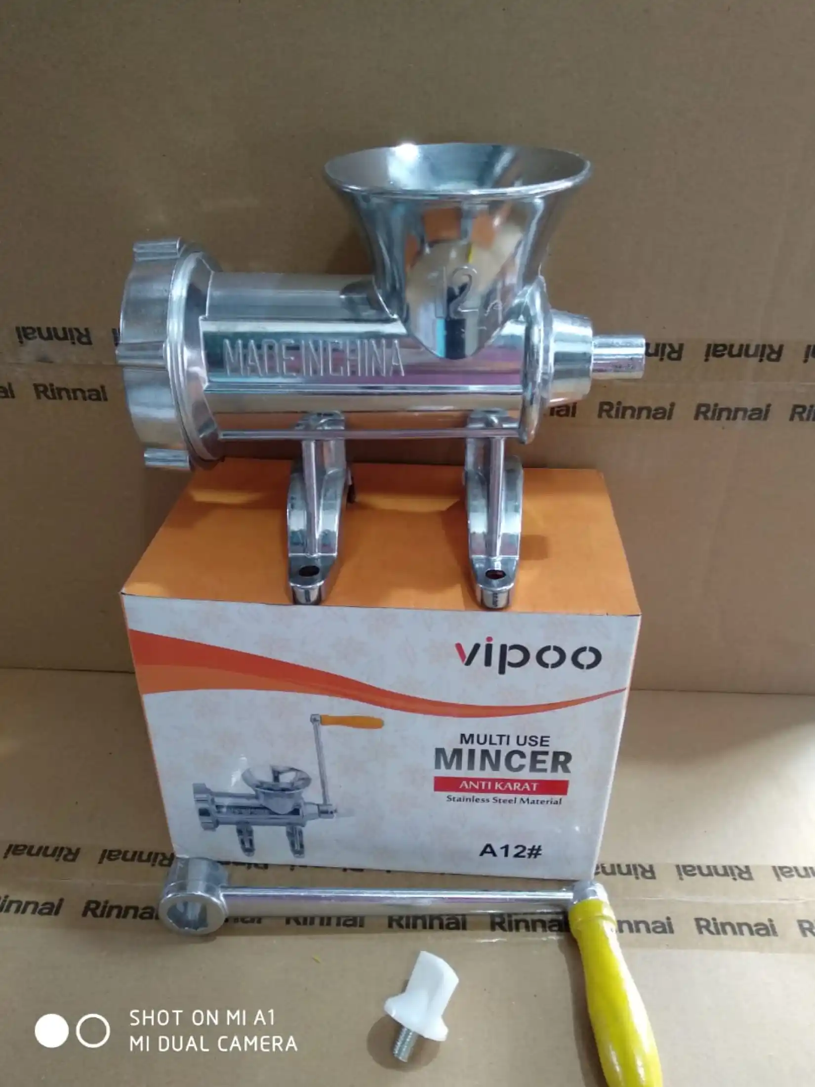 Vipoo Gilingan Daging No 12 Gilingan Serbaguna Meat Grinder Stainless Silver Lazada Indonesia