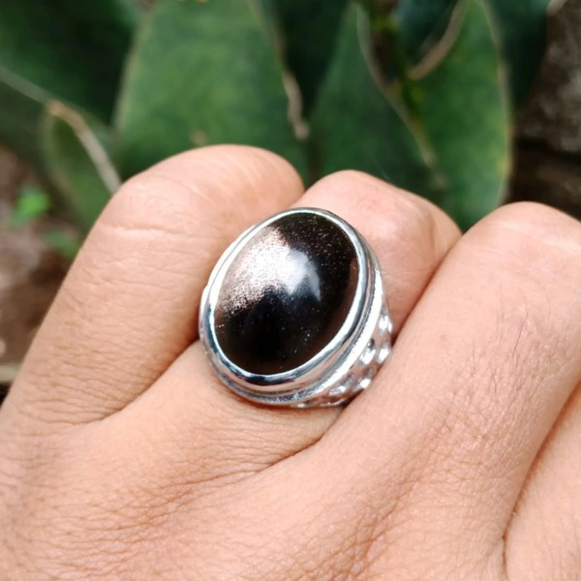 Cincin Batu Fosil Galih Kelor Termurah Lazada Indonesia