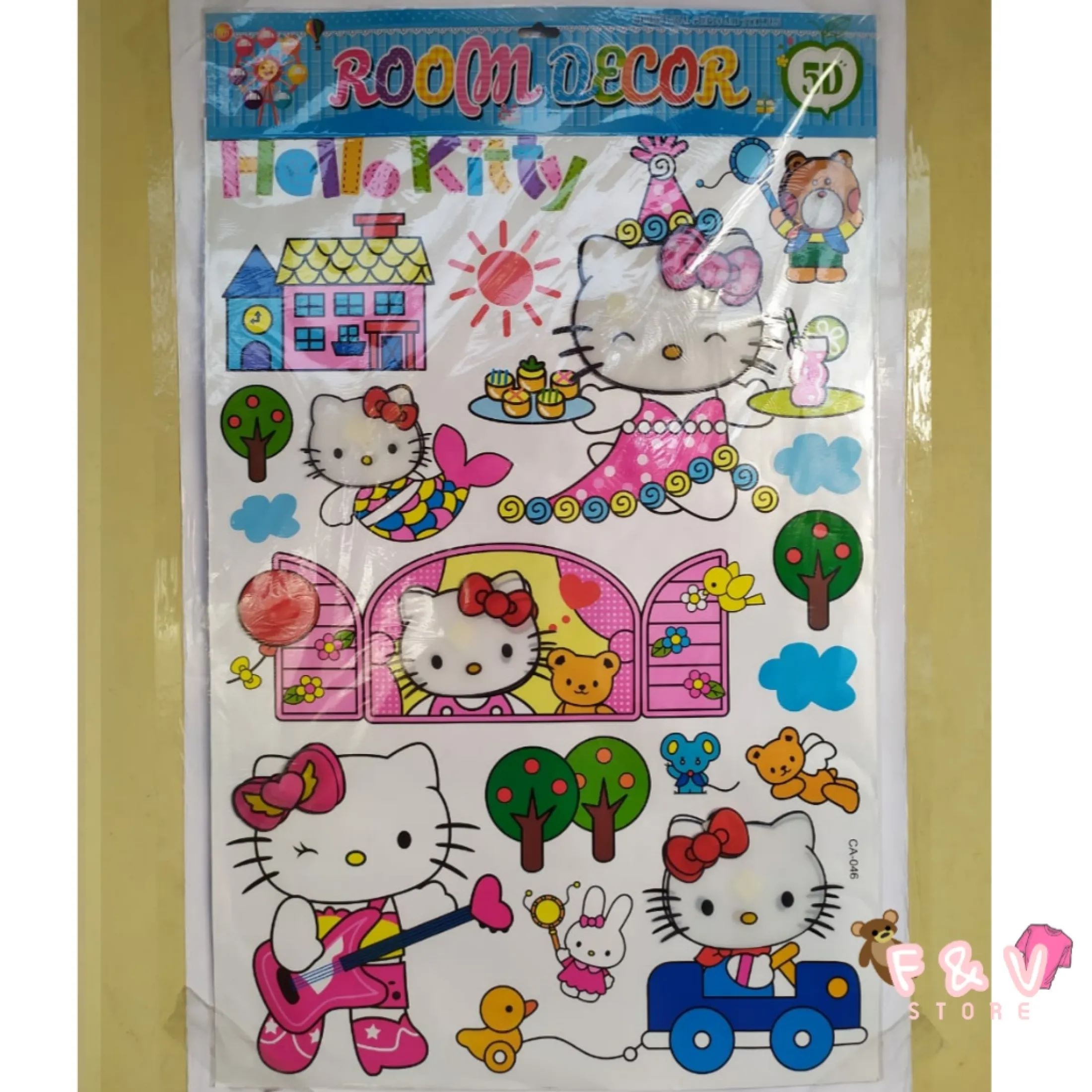 Wallpaper Dinding Hello Kitty 3d Image Num 81
