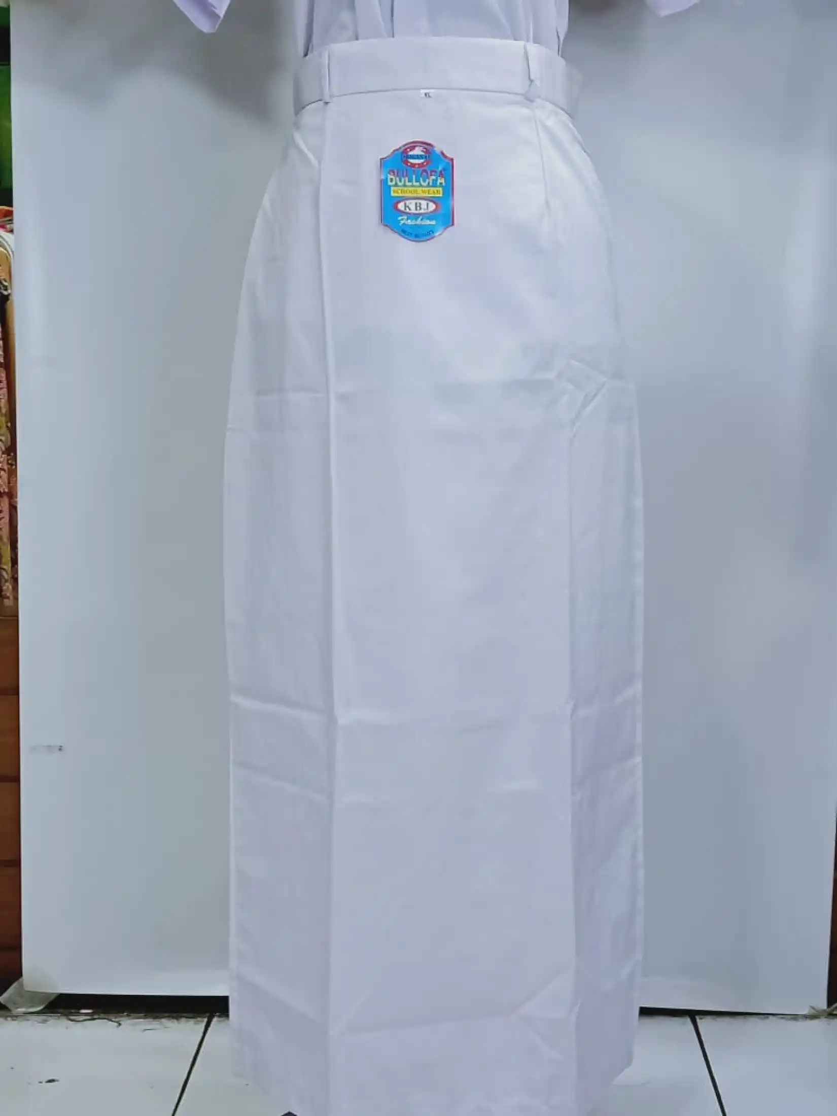 Rok Span Panjang Model A Warna Putih Rok Sekolah Sma Smk Lazada Indonesia