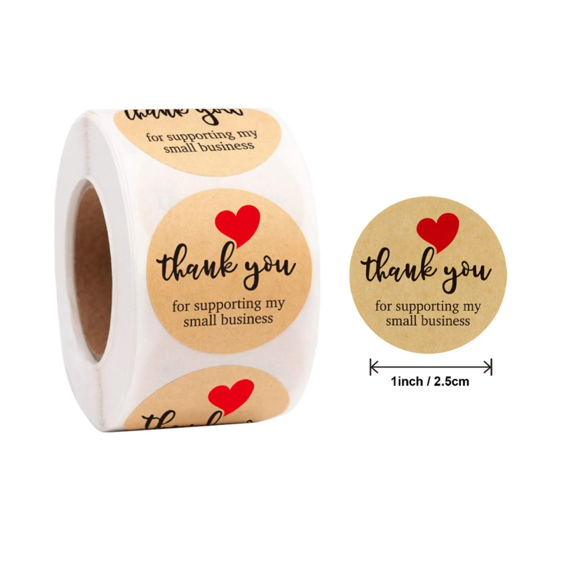 Stiker Terima Kasih Sticker Thank You 500 Pcs 1 Roll Lazada Indonesia