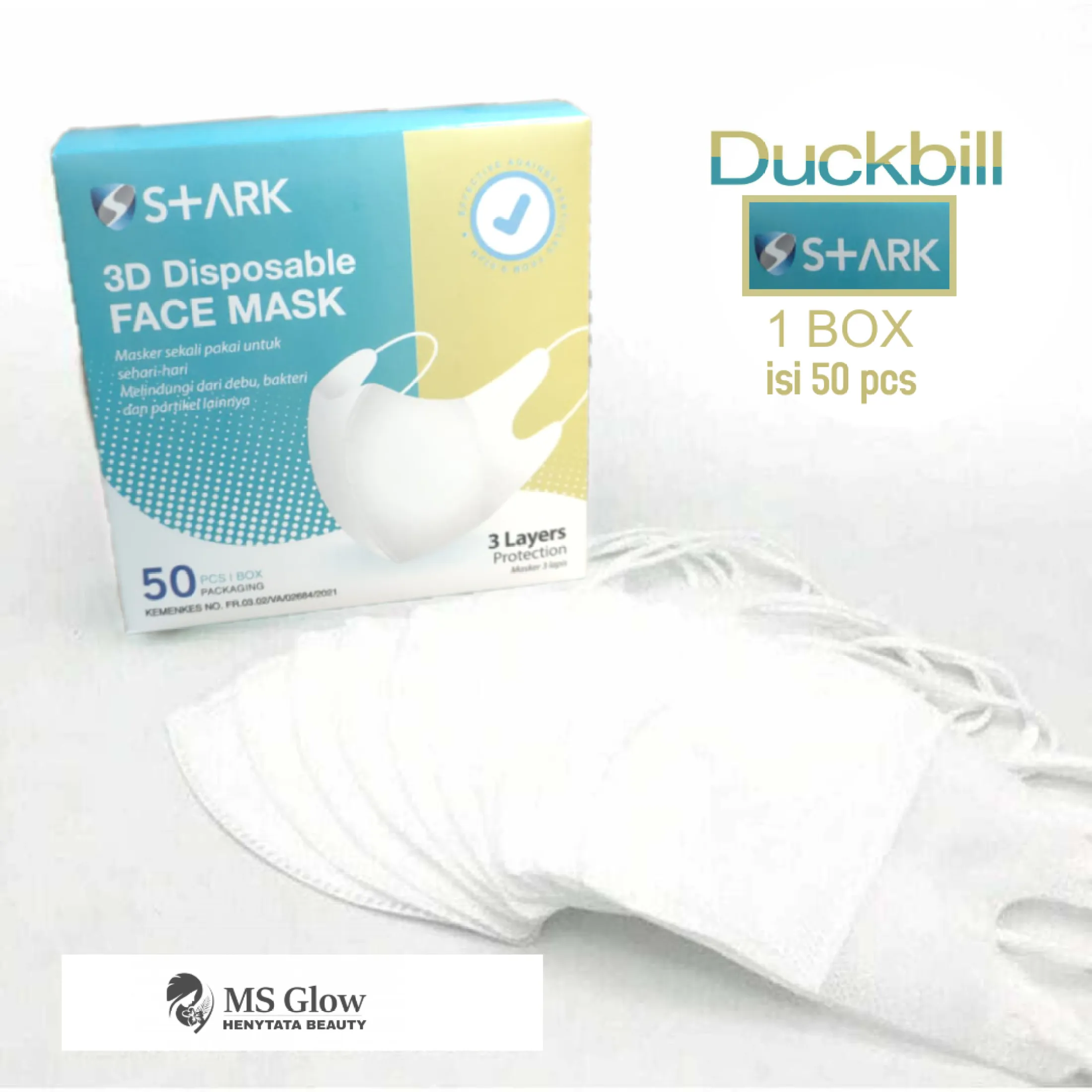 Cod Bisa Bayar Di Tempat Masker Duckbill 3ply Putih Hitam Isi 50 Pcs Disposable Face Mask Duckbil Lazada Indonesia
