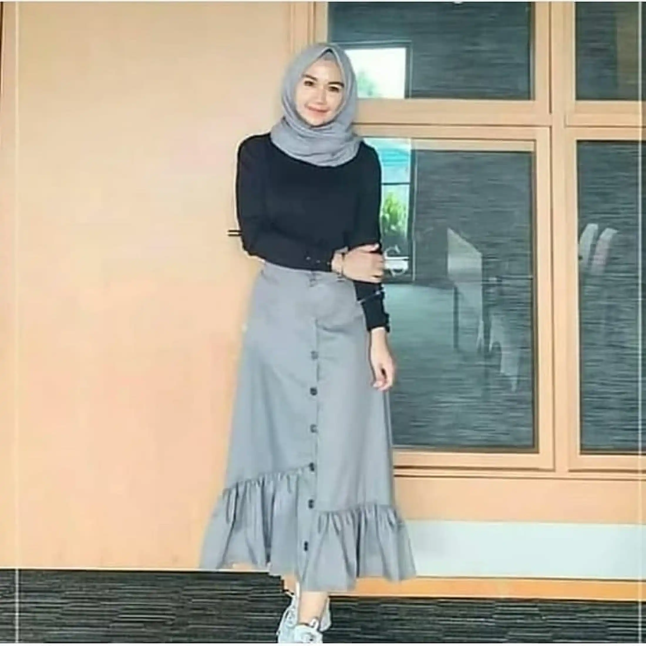 Konveksi Fashion Baju Sasa Skirt Wd Bahan Balotelly Bawahan Wanita Simple Rok Panjang Muslim Hijab Skirt Murah Terbaru Rok Remaja Casual Modern Skirt Modis Kekinian Terbaru Bawahan Muslimah Rok Kerja Simpel Skirt