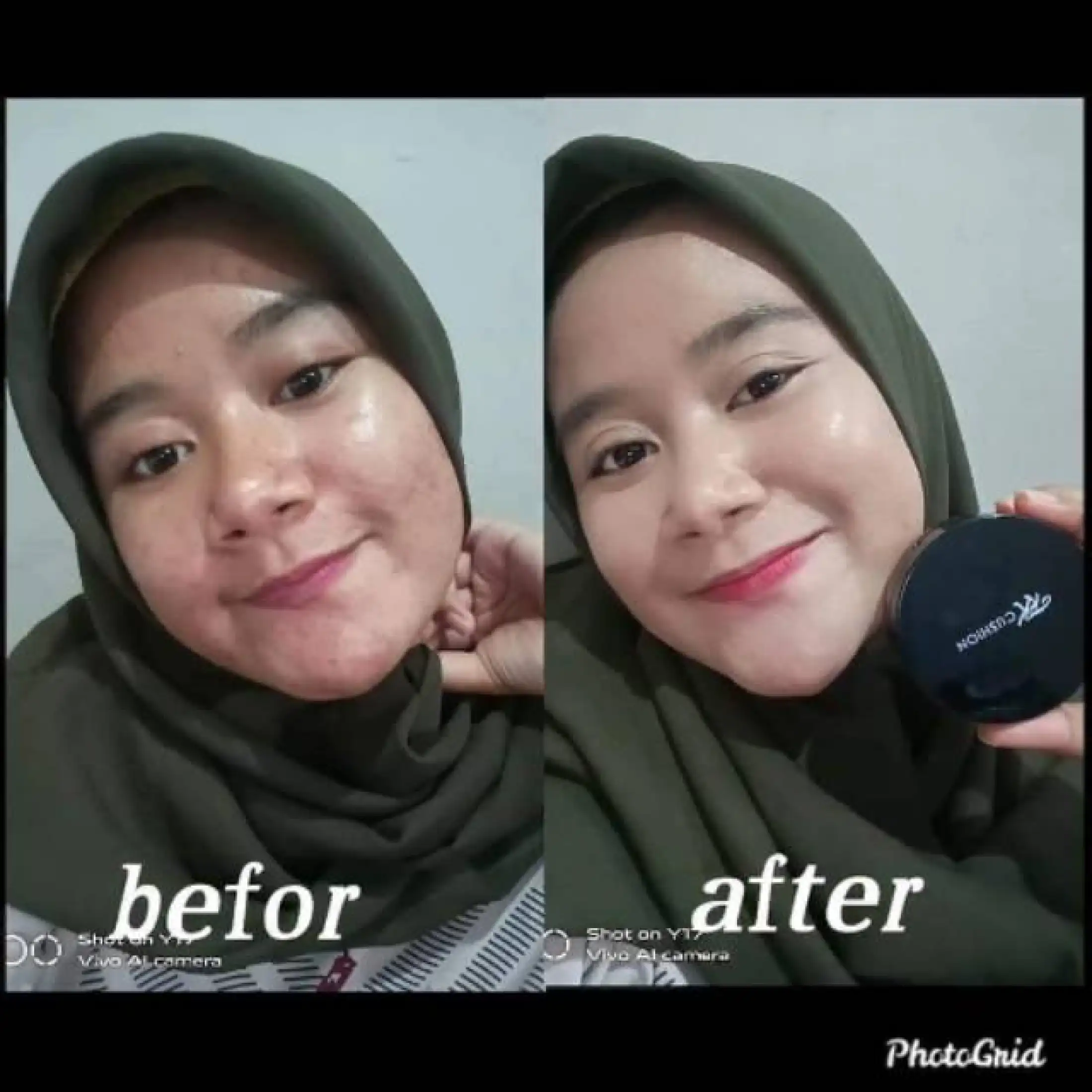 Rk Cushion Premium Natural Rk Cosmetic Cushion Menutupi Bekas Jerawat Menutupi Noda Di Wajah Meratakan Warna Kulit Agen Nasa Lazada Indonesia