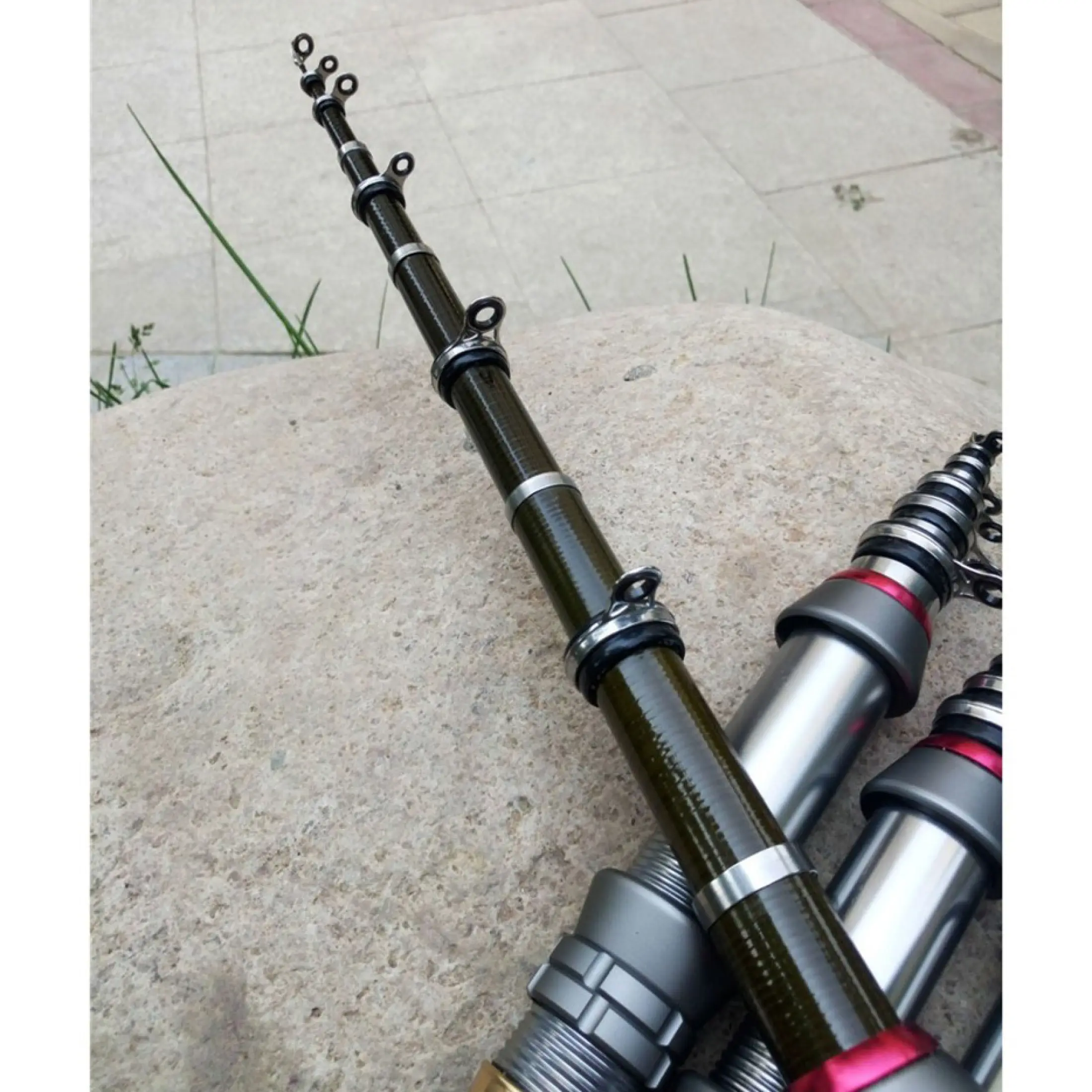 Bisa Cod Dk3000 1 8m Goture Joran Pancing Carbon Fiber Mini Pocket Fishing Rod 1 8m Pendek Ketika Di Simpan Panjang Ketika Di Gunakan Lazada Indonesia