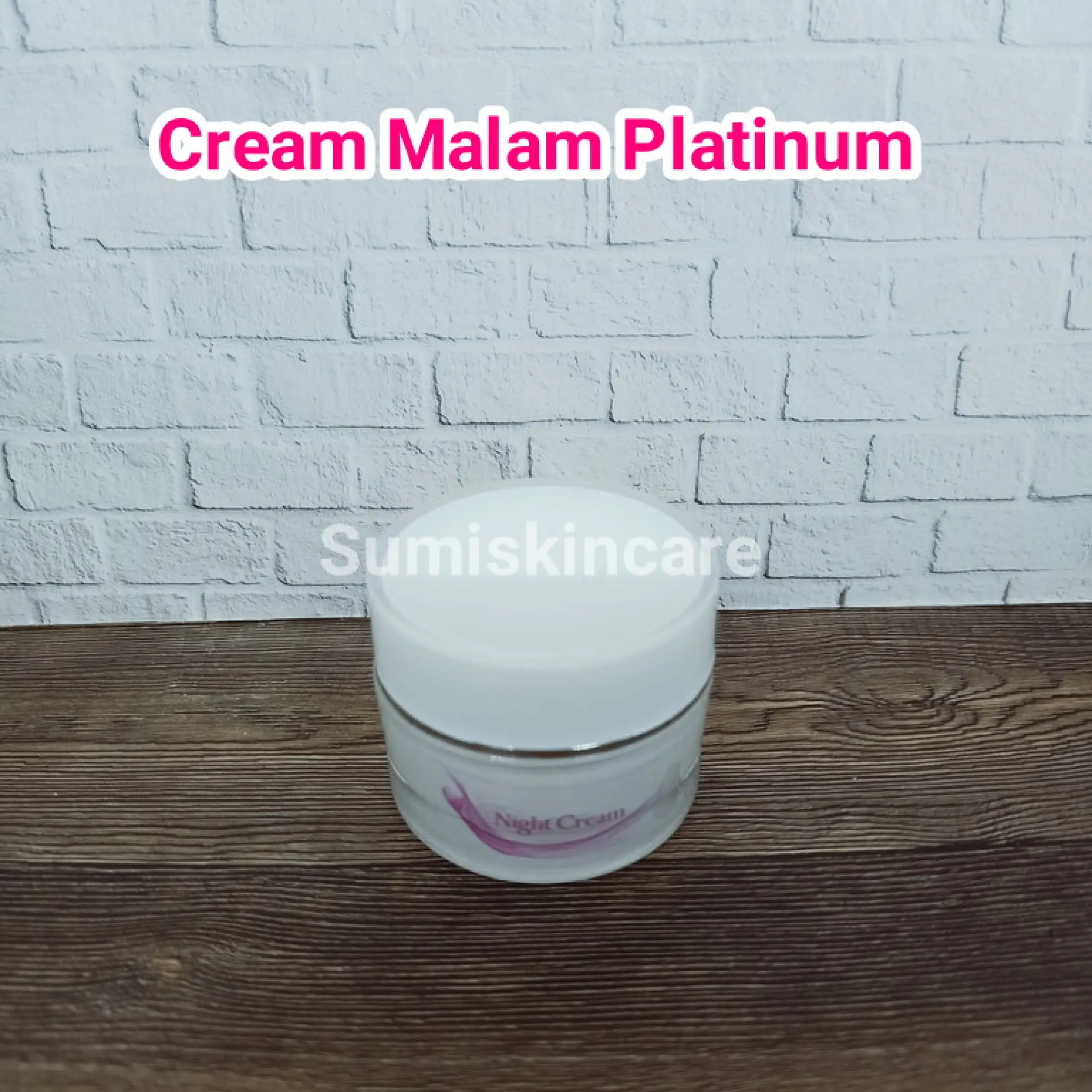 Marwah Night Cream Platinum Cream Malam Penghilang Flek Hitam Bekas Jerawat Membandel Cream Malam Platinum Penghilang Flek Hitam Lazada Indonesia