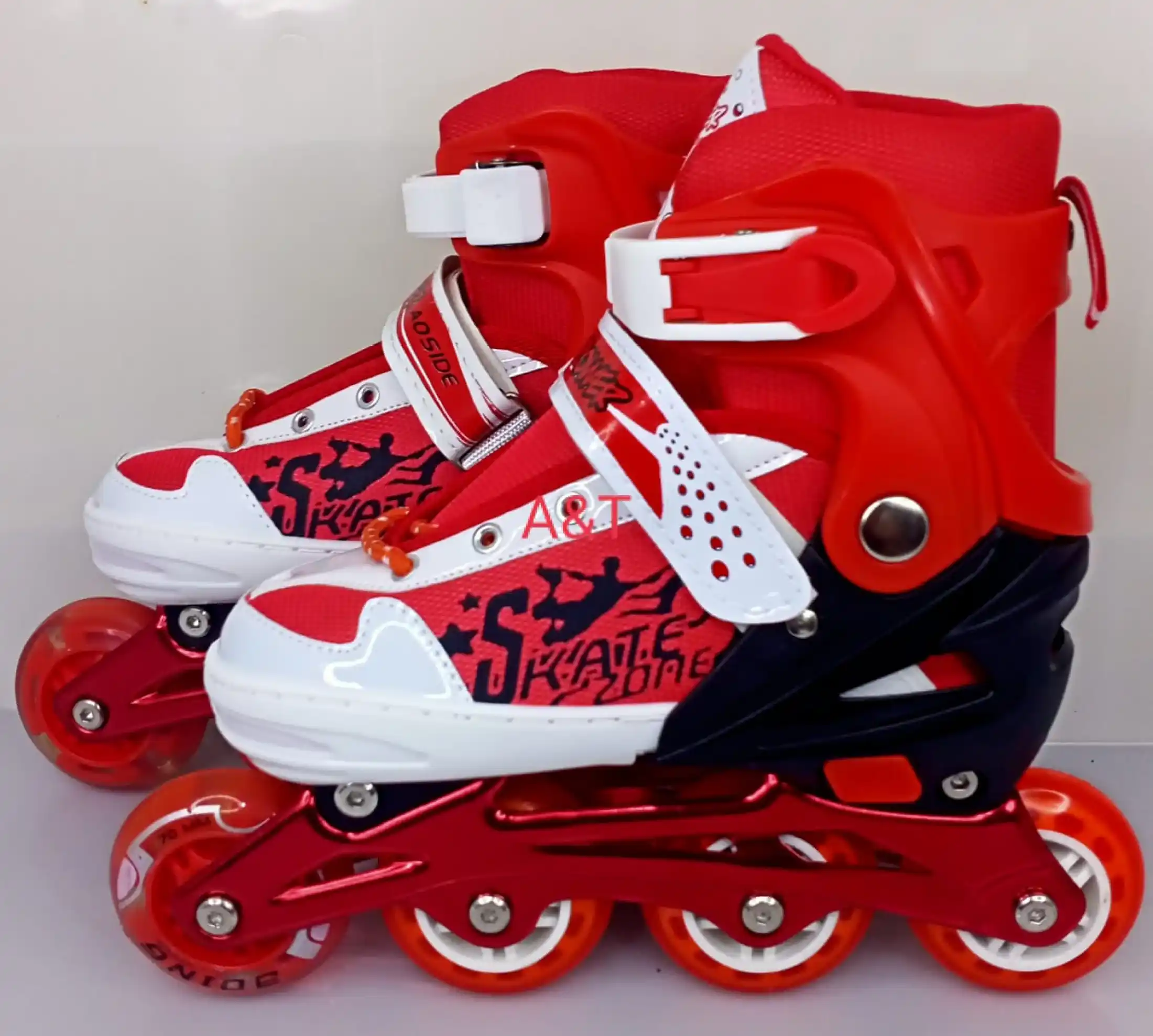 Sepatu Roda Anak Inline Skate Power Superb Lampu Roda Depan Nyala Model Bajaj Lazada Indonesia