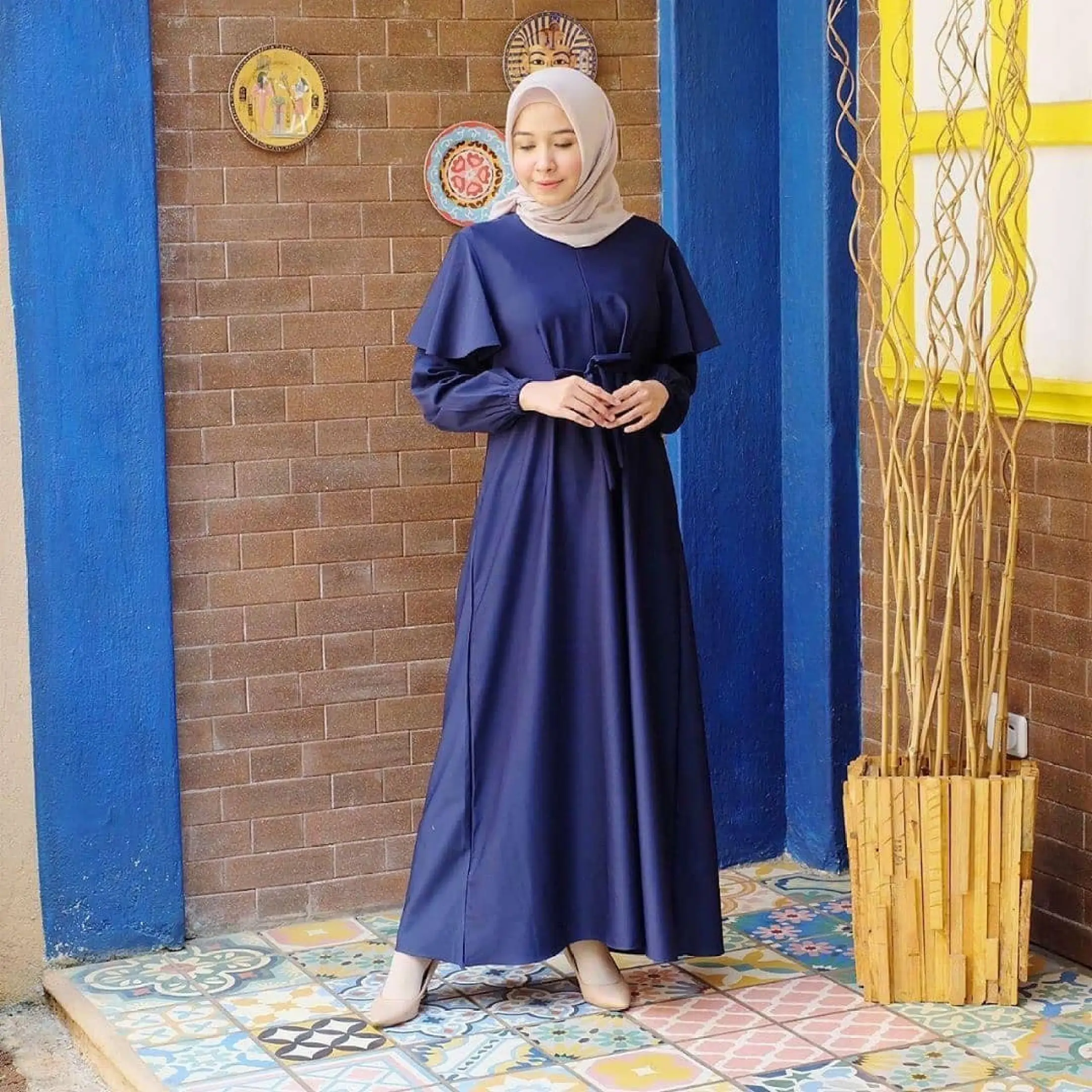 Gamis Terbaru 2021 Modern Terlaris Gamis Simple Elegan Gamis Simple Polos Gamis Wanita Terbaru 2021 Baju Muslim Wanita Terbaru Gamis Remaja Modern Lazada Indonesia