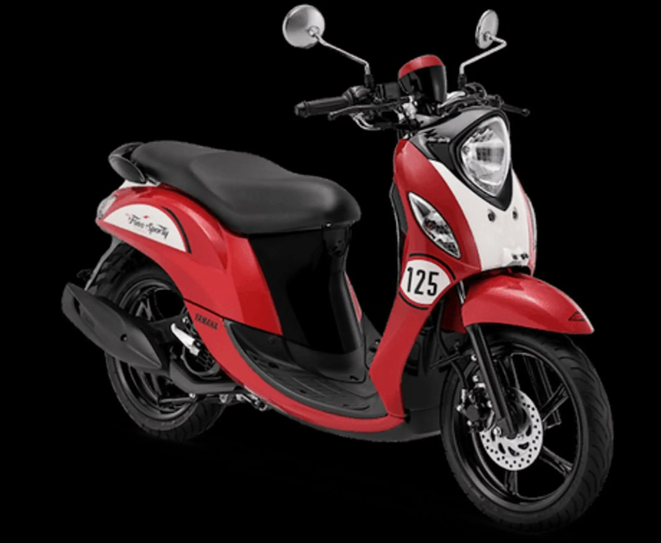 Stiker Striping Lis Body Motor Yamaha Fino Sporty 125 2018 Merah Lazada Indonesia