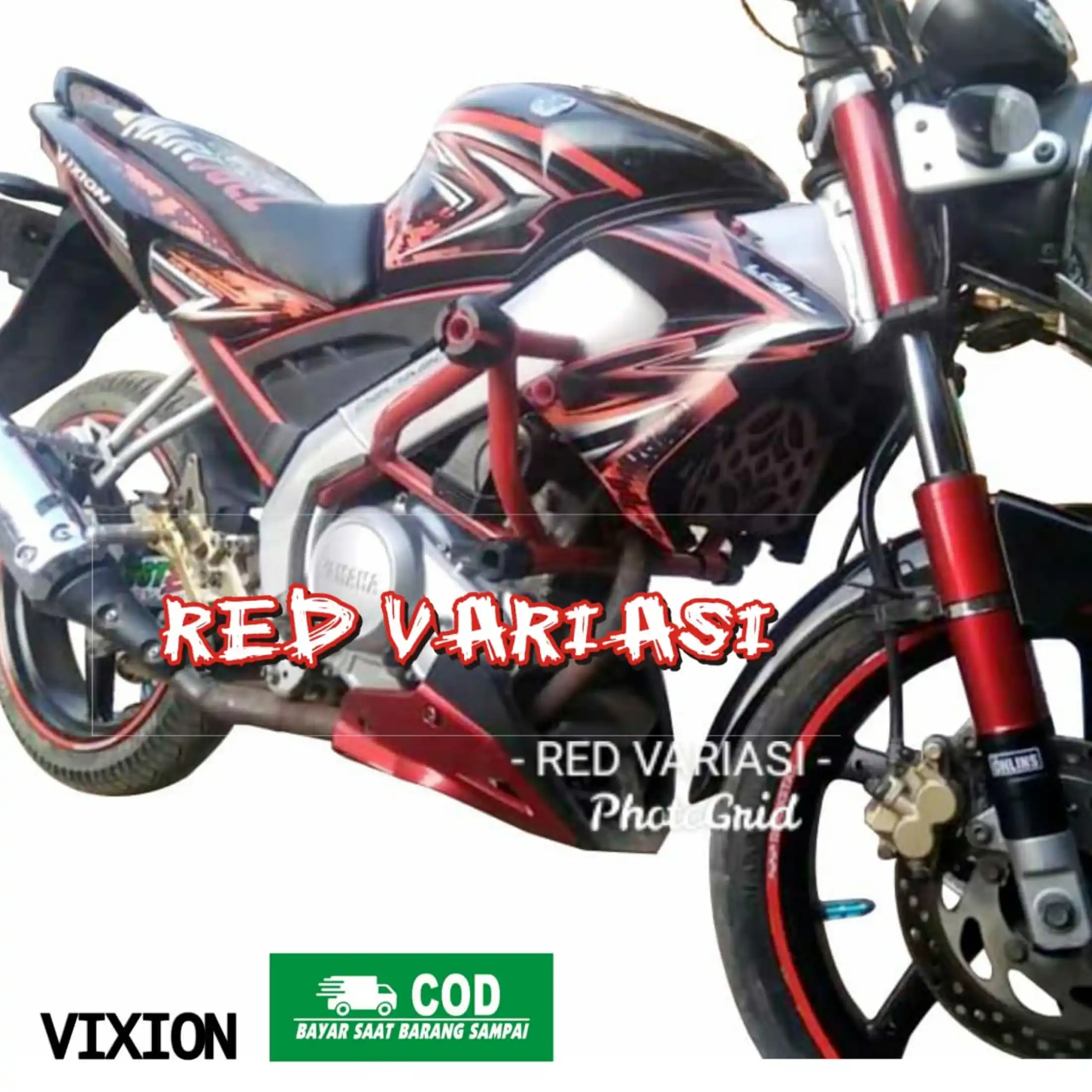 Covershock Motor Vixion Old Modifikasi Vixion Variasi Motor Vixion Lazada Indonesia